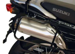 Soporte lateral montado de forma permanente - negro para Suzuki XF 650 Freewind