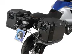 Sidecarrier Recorte de acero inoxidable incl. Cajas laterales negras Xplorer para KTM 1290 Super Adventure (2015-)