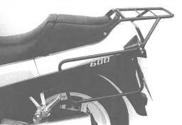 Conjunto de portaequipajes lateral y superior - negro para Kawasaki GPX 600 R