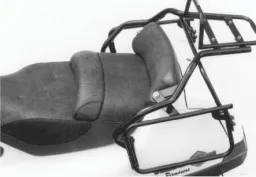 Sidecarrier permanente montado - cromo para Piaggio Hexagon
