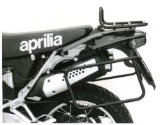 Sidecarrier permanente montado - negro para Aprilia Pegaso 650 1992-1995