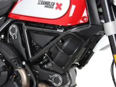 Protección del radiador derecha / izquierda set - negro Ducati Scrambler 800 (2015-2018)