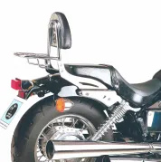 Sissybar con soporte trasero para Honda VT 750 D2 Black Widow