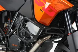 Barra de protección del motor - negra para KTM 1290 Super Adventure (2015-)