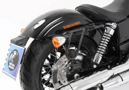 Soporte para alforja Recorte - negro para Harley-Davidson Dyna Low Rider / Wide Glide / Street Bob / Fat