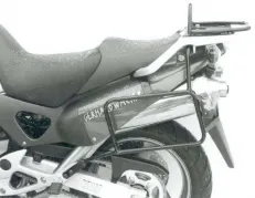 Sidecarrier permanente montado - negro para Honda XL 1000 V Varadero hasta 2002
