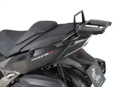 Alurack topcasecarrier - negro para Kymco Xciting S 400i ABS (2019-)