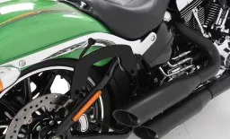 C-Bow sidecarrier - negro para Harley-Davidson Softail Breakout / Slim