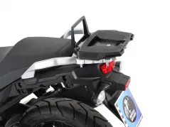 Alurack topcasecarrier - negro para Suzuki V-Strom 650 / XT de 2017