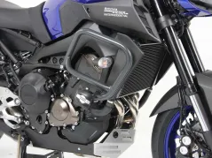 Barra de protección del motor incl. almohadilla protectora - antracita para Yamaha MT - 09 de 2017