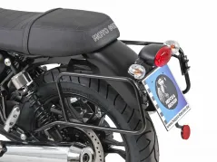 Sidecarrier permanente montado - negro para Moto Guzzi V 7 II Classic de 2015
