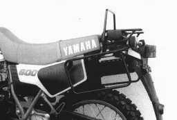 Sidecarrier permanente montado - negro para Yamaha XT 600 1984-1986