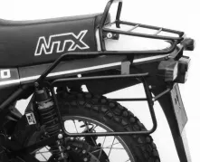 Sidecarrier permanente montado - negro para Moto Guzzi V 65 NTX