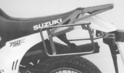 Sidecarrier permanente montado - negro para Suzuki DR BIG 750 hasta 1988