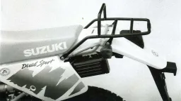 Tubo Topcasecarrier - negro para Suzuki DR 350 S / SH