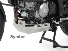 Placa de protección del motor - negra para Suzuki V-Strom 650 / XT de 2017