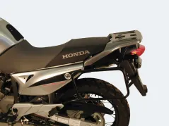 Sidecarrier permanente montado - negro para Honda XL 650 V Transalp desde 2000