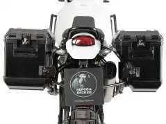 Recorte del soporte lateral negro incl. Cajas laterales negras Xplorer para Ducati Desert X (2022-)