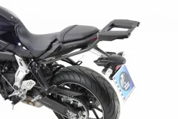 Alurack topcasecarrier - antracita / negro para Yamaha MT-07 2014-2017