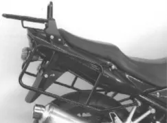 Sidecarrier permanente montado - negro para Suzuki GSF 600 S Bandit de 2000