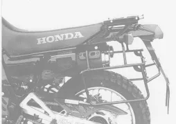 Sidecarrier permanente montado - negro para Honda NX 650 Dominator hasta 1991