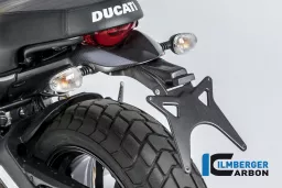 Soporte de placa de matrícula superior mate Ducati Scrambler'16