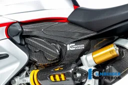 Tapa de subchasis con tapa de levas izquierda brillo Ducati Streetfighter V2