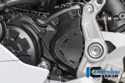 Cubierta de rueda dentada delantera brillante carbono - Ducati Supersport 939
