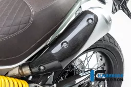 Protección de escape izquierda brillo Ducati Scrambler 1100 a partir de 2017