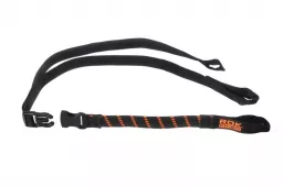 Rokstraps Strap It™ Motorbike Ajustable *negro-naranja*45-150 cm 2 piezas con trabillas