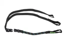 Rokstraps Strap It™ Motorbike Ajustable *negro-azul/verde*45 - 150 cm 2 piezas con trabillas