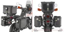 Seitenkoffer-Träger PL ONE-FIT f. Monokey-CAM-Side für div. KTM Modelle (s. unten)