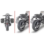Abstandshalter Remove-X für weiche Seitentaschen für Benelli Leoncino 800 (22-26)