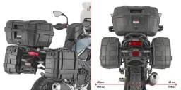Seitenkoffer-Träger ONEFIT Monokey für Kawasaki KLE500/KLE500 SE (26)