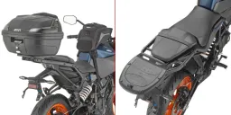 Topcase Träger für Monolock Koffer, ohne Platte für KTM 125 Duke / 390 Duke (25-26)