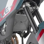 Schutz für Wasser- und Ölradiatoren aus Edelstahl, schwarz - für Kawasaki KLE500/KLE500 SE (26)