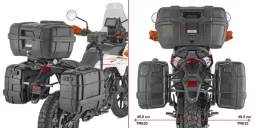 Seitenkoffer-Träger PL ONEFIT Monokey für div. KTM Modelle (s. unten)