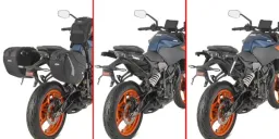 STEALTH Befestigungssystem f. EASY12L und EASY12R Seitentaschen, für KTM 125/390 DUKE (25-26)