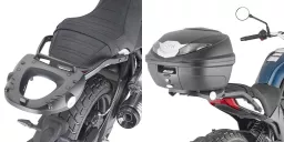 Topcase carrier para maletas monolock