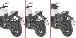 STEALTH Befestigungssystem für EASY12L, linke Seitentasche, für Honda CB 1000 Hornet (25-26)