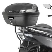 Topcase carrier para maletas monolock