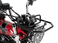 Portaequipajes delantero negro para Honda Dax ST 125 (2023-)