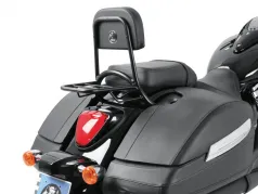 Sissybar con cremallera trasera - negro para Suzuki C1500T Intruder de 2013