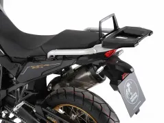 Alurack topcasecarrier para cremallera trasera original - negro para Honda CRF 1100L Africa Twin Adventure Sports (2020-)