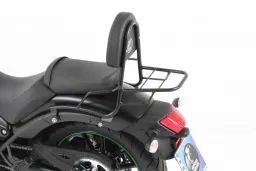 Sissybar con cremallera trasera - negro para Kawasaki Vulcan S