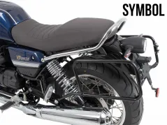 Seitenkofferträger festverschraubt chrom para Moto Guzzi V7 Special/Stone/Centenario (850 ccm) (2021-)