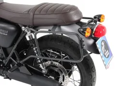 Soporte lateral montado de forma permanente - para Triumph Bonneville T 100 / Black de 2017