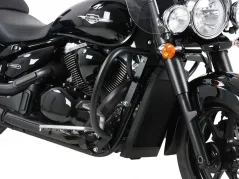 Barra de protección del motor - negra para Suzuki C1500T Intruder de 2013