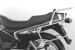 Conjunto de portaequipajes lateral y superior - cromo para Honda VT 500 E