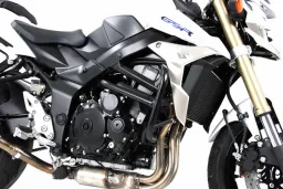 Barra de protección del motor - negra para Suzuki GSR 750